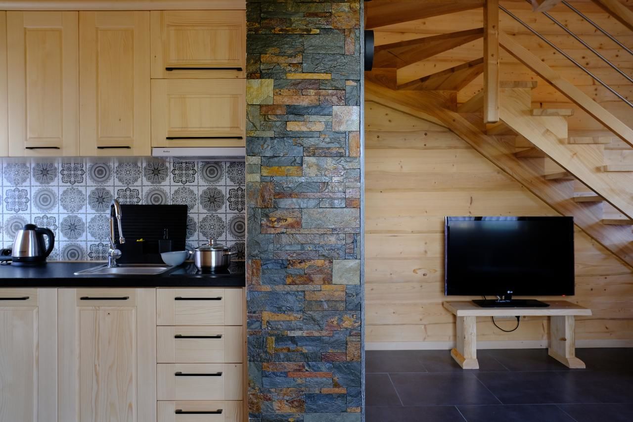 Шале HRYCÓWKA Domki z Widokiem Grywałd-6